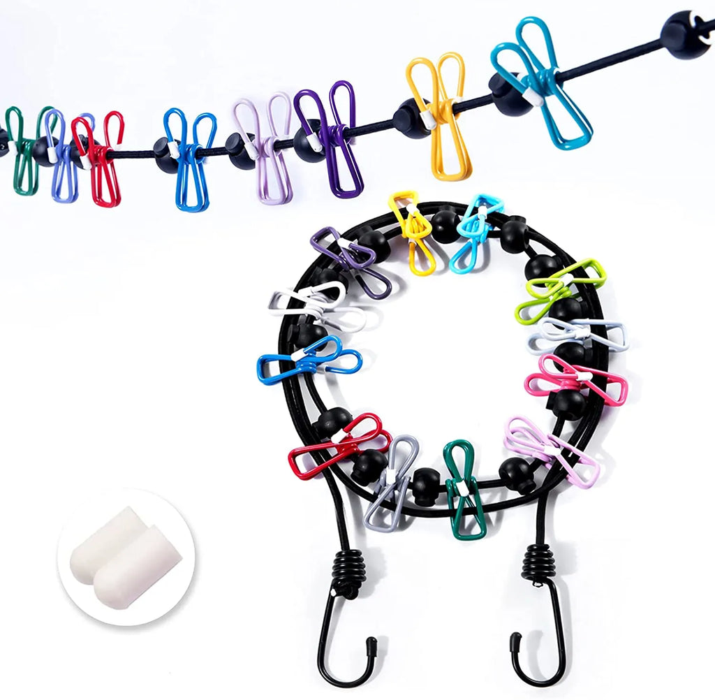 🔥Portable Clothesline for Camping/Backyard/RV