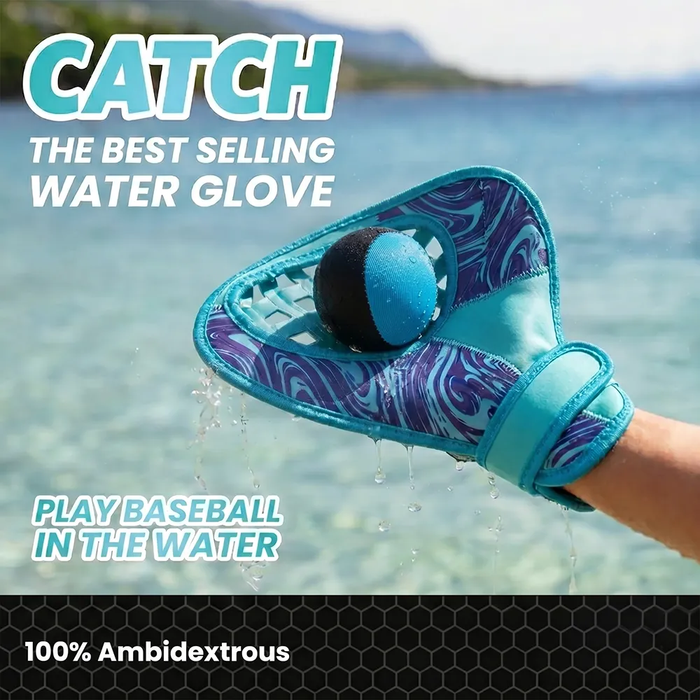 🌊⚾ Water Bouncing Ball Catch Game Set