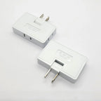 180° Rotating Flat Plug Adapter — 3-Outlet Space Saver