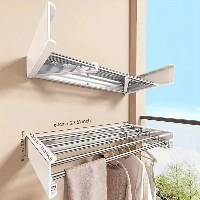 🌿 The Space-Saving Expandable Wall Dryer: Air Dry Your Laundry, Not Your Energy Bill