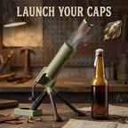 Mortar Bottle Opener – Pop & Launch Caps for Instant Party Fun