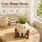 🐱 Potted Cat Swing Rocking Chair Ornament