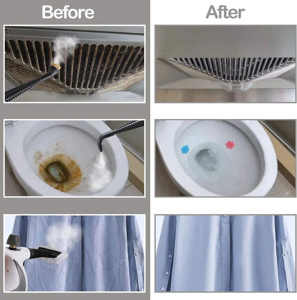SteamPro Elite: The Ultimate Handheld Steam Cleaner for Multi-Surface Deep Cleaning