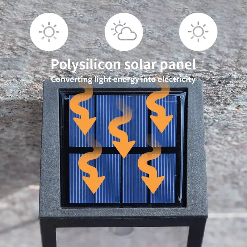 🌟Solar LED Wall Light – Warm & Waterproof