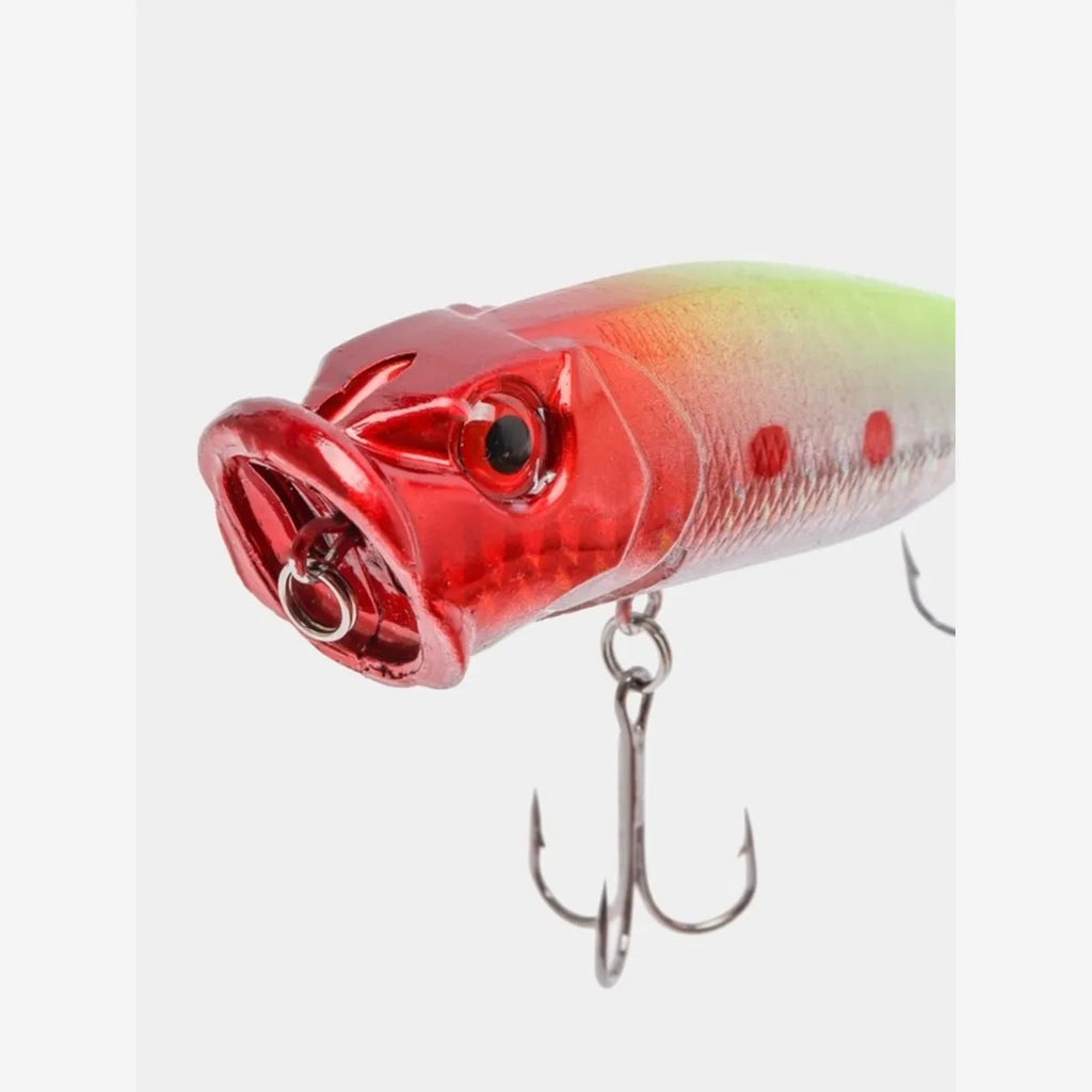 Topwater Popper Fishing Lure – Splash, Rattle & Trigger Surface Strikes