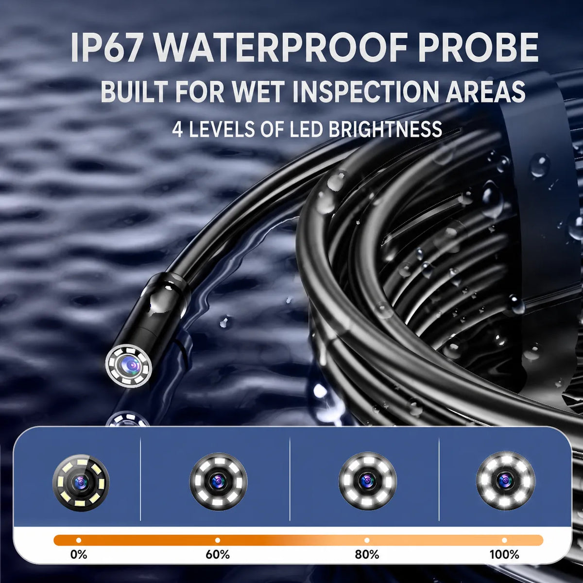 See Inside Before You Take It Apart — 4.3-Inch Inspection Camera