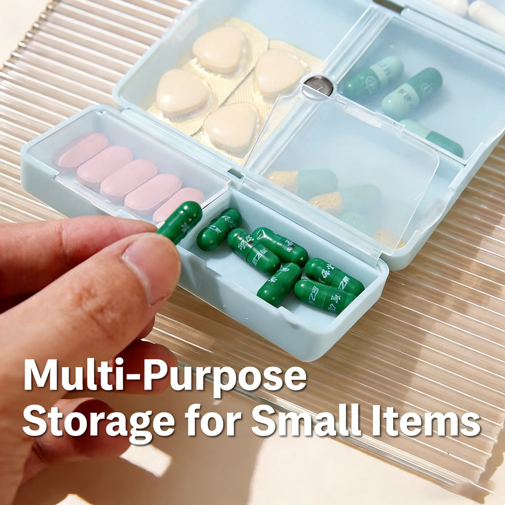 💊Weekly Magnetic Pill Organizer