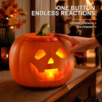 Animated Talking Pumpkin Projection Show