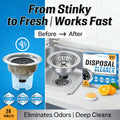 Garbage Disposal Cleaner and Deodorizer Tablets – 24 Count 🍊