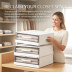 🛏️ Bed Sheet Storage Boxes & Organizers