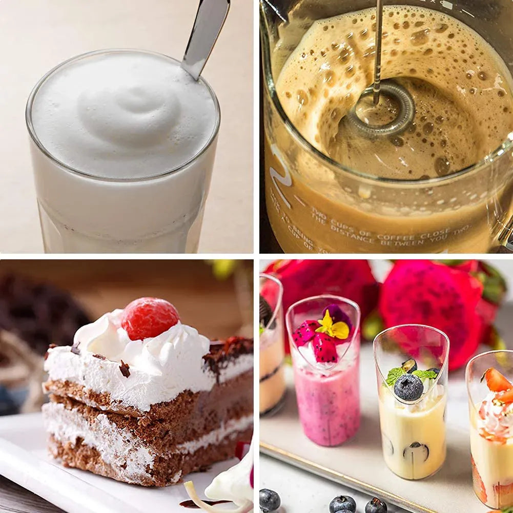 🔥Hot Sale 49% OFF-Milk Frother Handheld With Stand（Various collection colors）