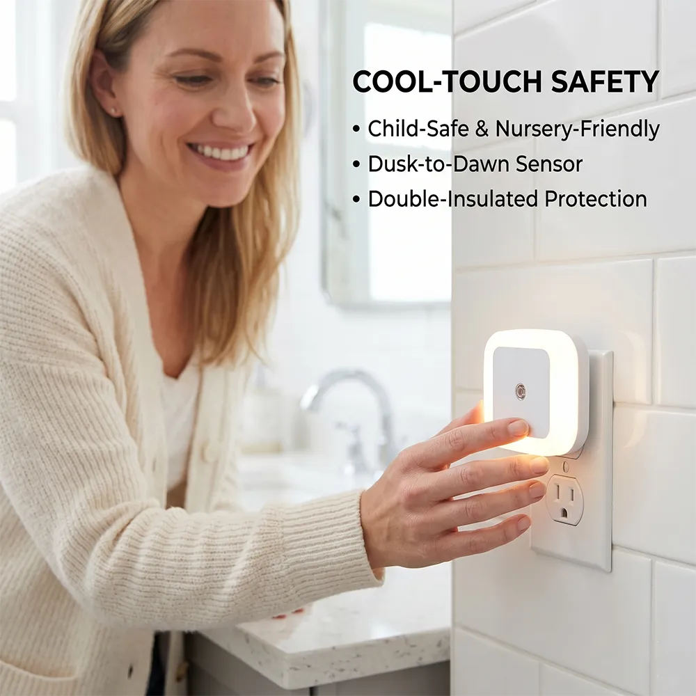🌙 LED Night Light 6-pcs with Dusk-to-Dawn Sensor