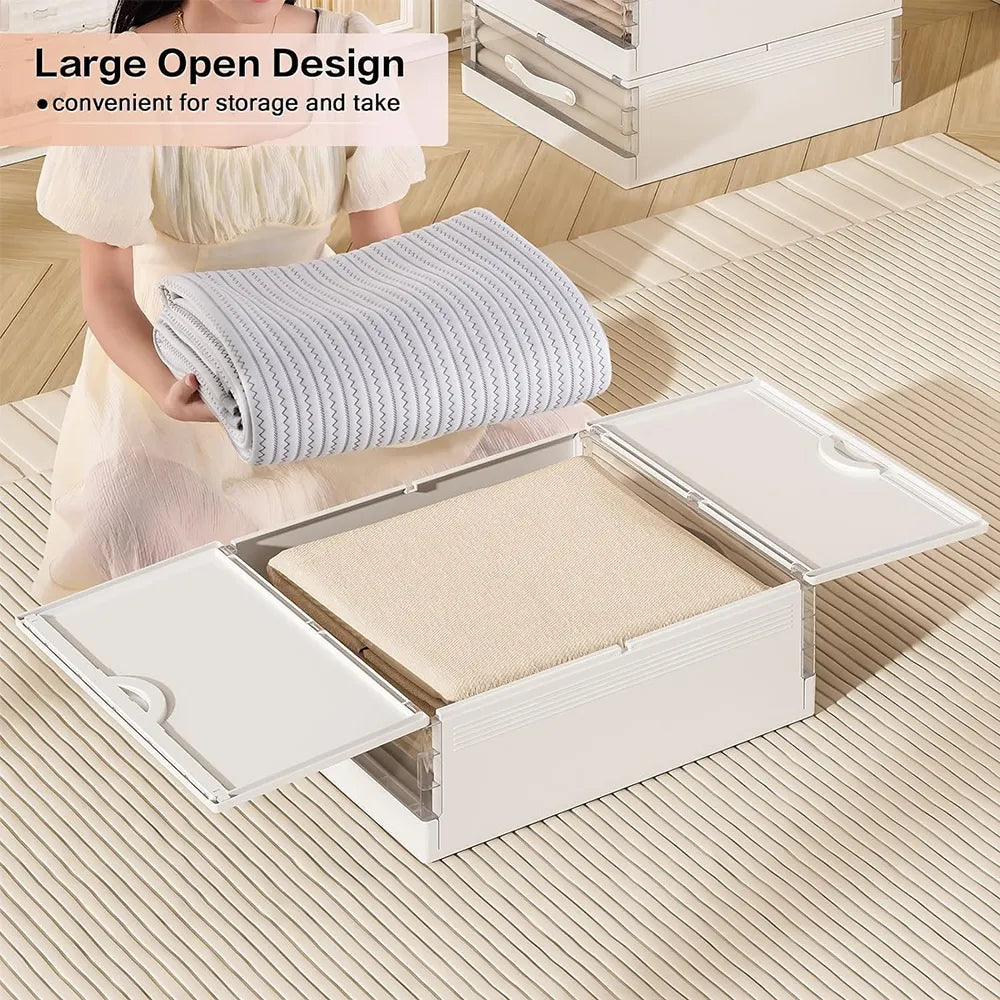 🛏️ Bed Sheet Storage Boxes & Organizers
