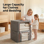 🧺Foldable steel frame storage box