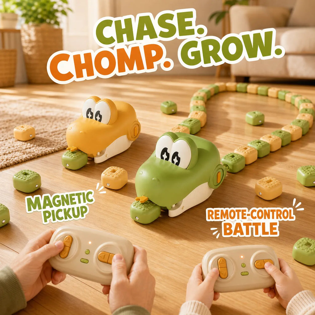Magnetic Snake Chomp Battle Game