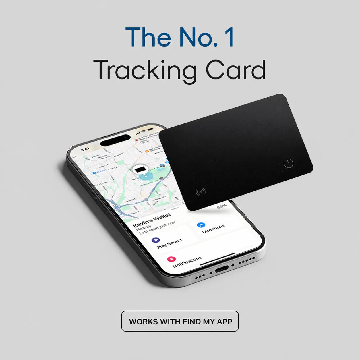 Tracking card and location view
