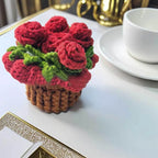 🔥Handcrafted Rose Flower Coasters