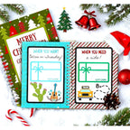 Merry Surprises Christmas Gift Card Book