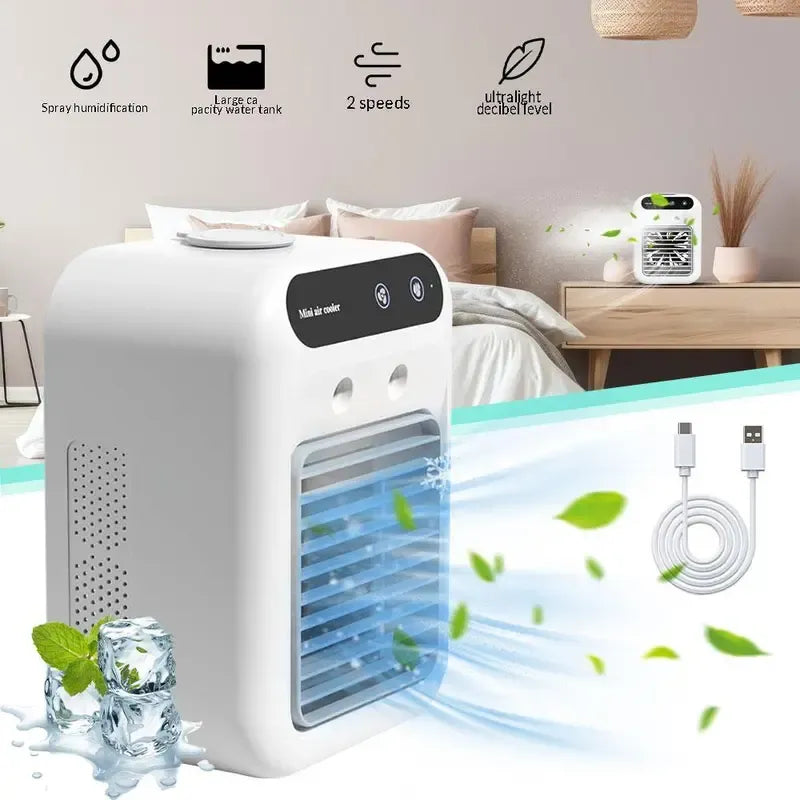 ❄️ Mini Air Conditioning Fan – Cool Comfort Anywhere You Go