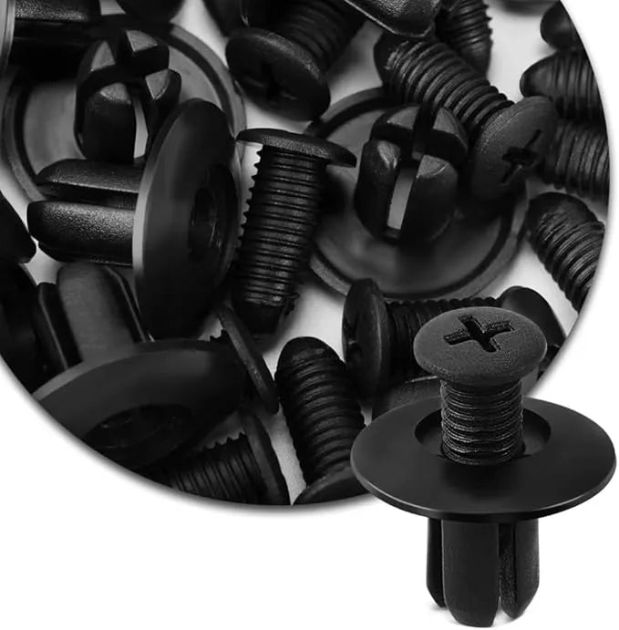 100PCS Universal Car Fastener Clips for Smart Fortwo/Forfour Series