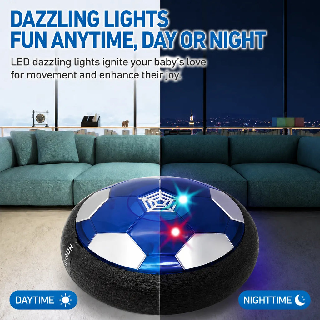 🟦 Blue Hover Soccer Ball