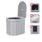 🚽 Portable Folding Camping Toilet – Comfortable & Convenient for Travel