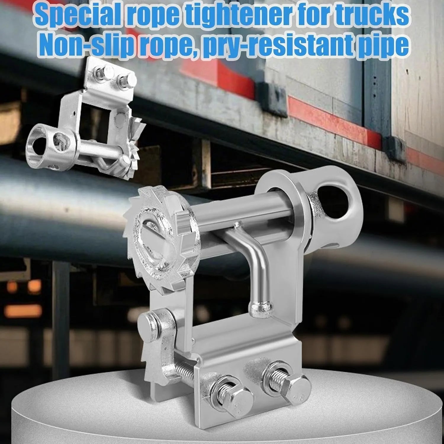 Sliding Winch for Flatbed Trailer – Heavy-Duty Cargo Securement Made Easy