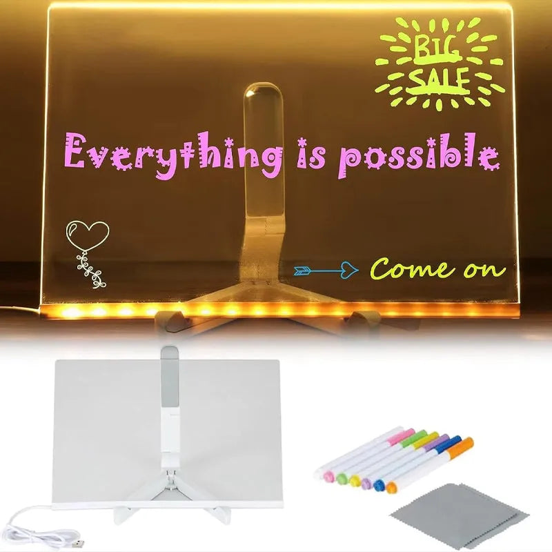 ✨LED Message & Drawing Board