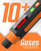Natural Gas Leak Detector, With Audible & Visual Alarm