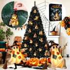 2026 Patchwork Ghost Halloween Advent Calendar – 24 Acrylic Ornaments