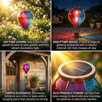 🎈 Hot Air Balloon Solar Lantern