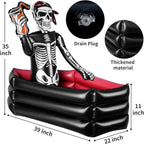 40-Gallon Inflatable Pirate Skeleton Cooler for Halloween