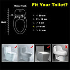 Universal Dual-Spray Smart Toilet Seat – Non-Electric, Adjustable Water Flow, Eco-Friendly, and Easy to Install 🚽💧