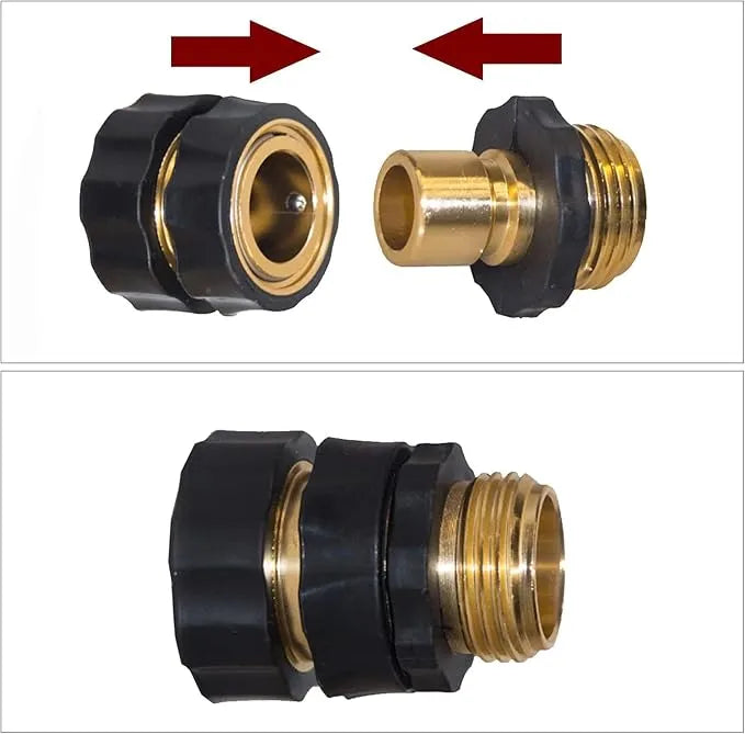 Effortless Watering with the Quick Connect Garden Hose Kit