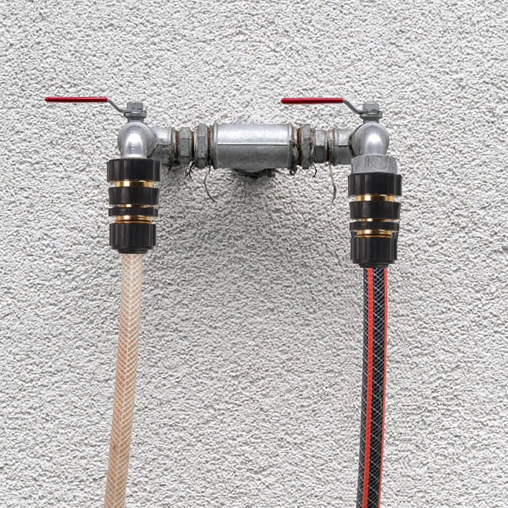 💧 Aluminum Alloy Garden Hose Connector (Quick-Connect 3/4")