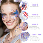 🇺🇸 Patriotic-Themed Body Glitter Sticks