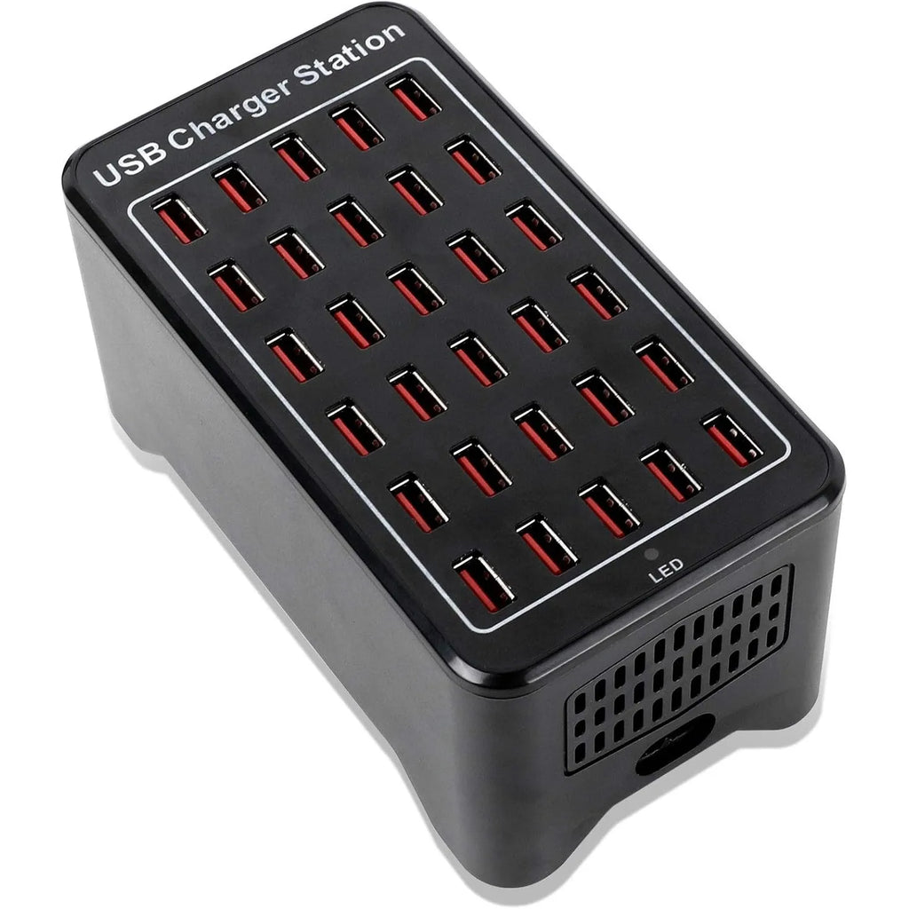 150W 30-Port Smart USB Charging Station