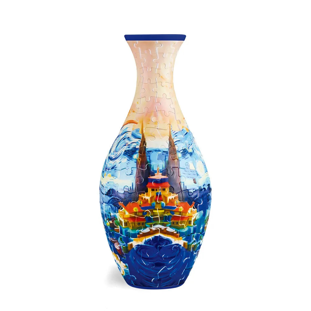 3D Puzzle Vase  – Ideal Gift for Craft Enthusiasts