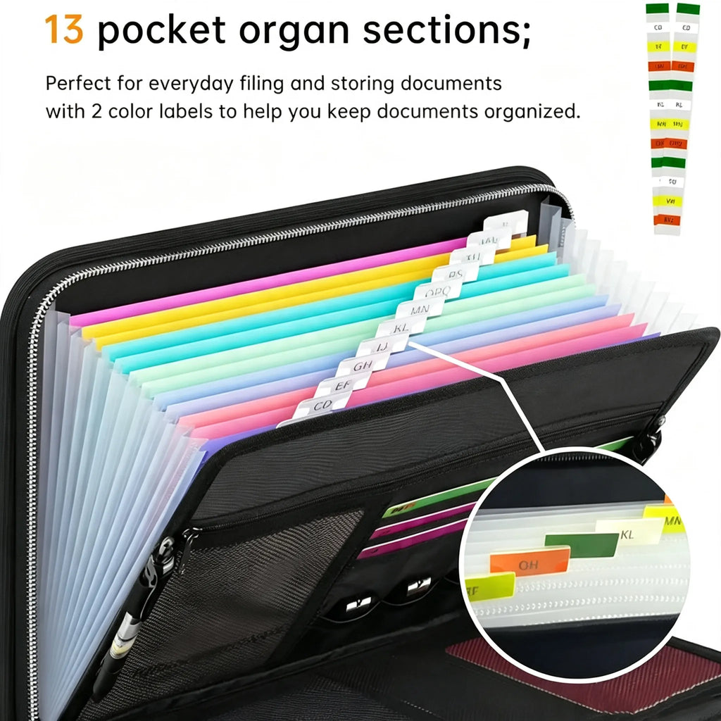 🔥 Fireproof File Organizer – Keep Your Documents Safe & Organized