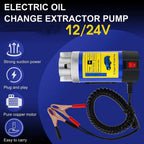 Driveway-Ready 12V/24V Oil Extractor Pump