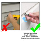Nailless Siding Hanger,12 lbs (Max)