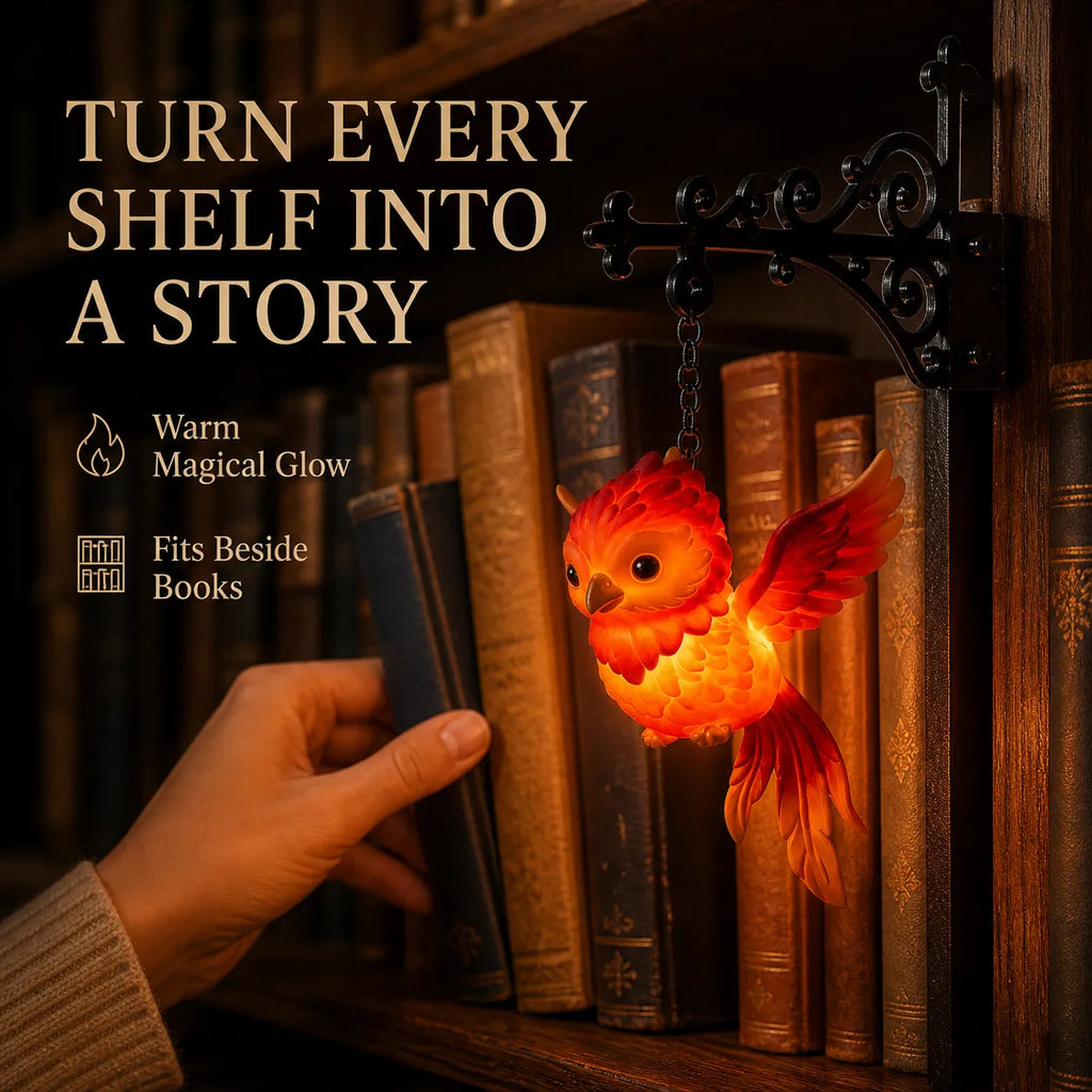 Enchanted Hanging Animal Bookshelf Light