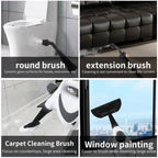 High-Pressure Handheld Steam Cleaner with Multi-Surface Attachments