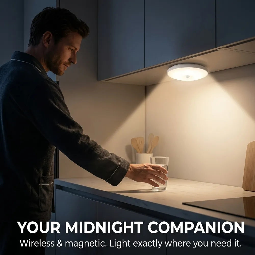 💡Magnetic Motion Sensor Night Light.