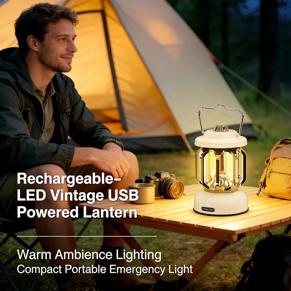 🏕️ Rechargeable Camping Lantern
