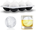 Baseball Ice Ball Mold – 6-Cavity Silicone Tray