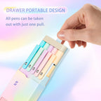 ✨ 5-Piece Retractable Gel Pen Set – Smooth, Quick-Drying, and Elegantly Designed