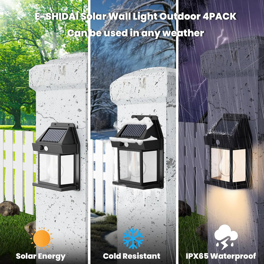 💡legant Solar Wall Lanterns