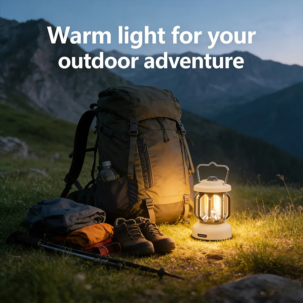 🏕️ Rechargeable Camping Lantern