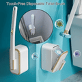 Wall Mounted Toilet Brush - Hygienic and Efficient Bathroom Cleaning Solution